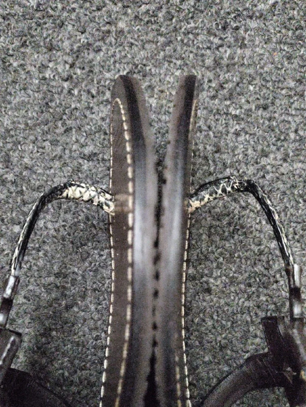 Tory Burch Phoebe Chandler Snake Print Leather Sandals